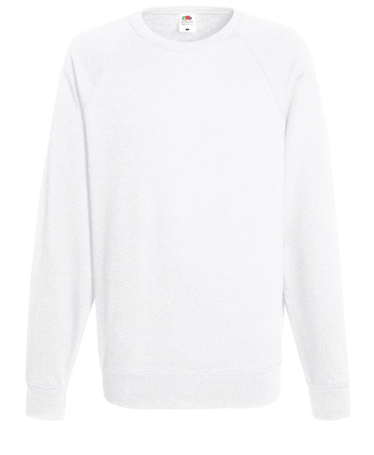 Fruit Of The Loom Lightweight Raglan Sweatshirt