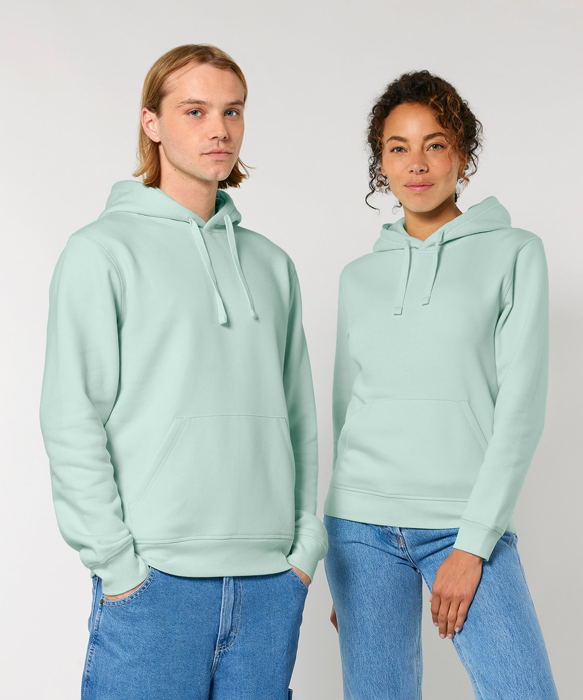 Stanley/Stella Unisex Drummer 2.0 Hoodie (Stsu168) - Caribbean Blue