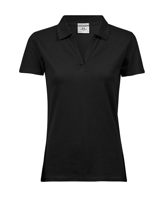 Tee Jays TJ033 Women’s Luxury Stretch V-Neck Polo (1409)