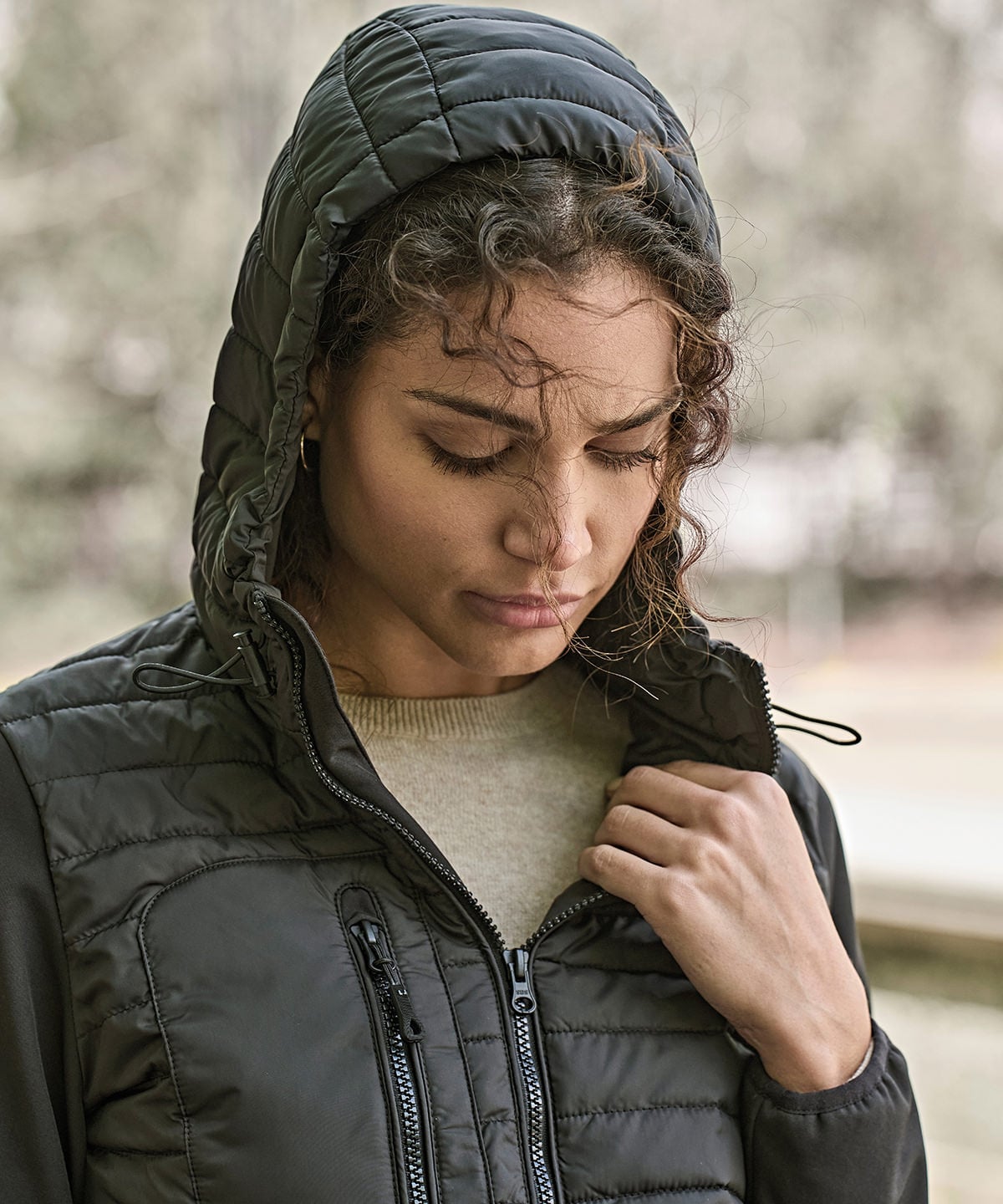 Tee Jays TJ106 Women’s Hooded Crossover Jacket (9629)