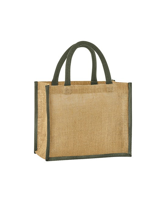 Westford Mill Natural Starched Jute Midi Tote