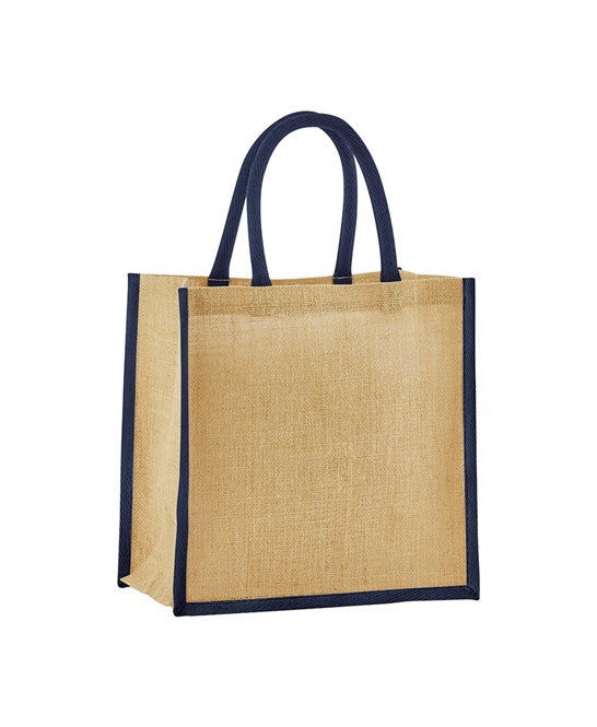 Westford Mill Natural Starched Jute Mini Gift Bag