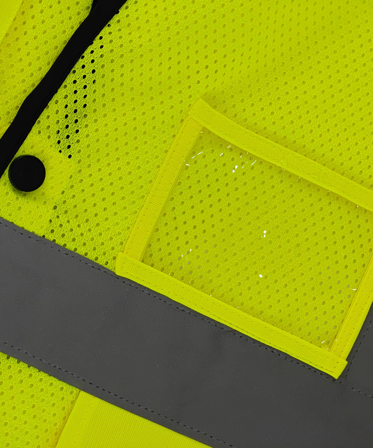 Yoko YK057 Hi-Vis Superior Open Mesh Button Waistcoat (hvw860)