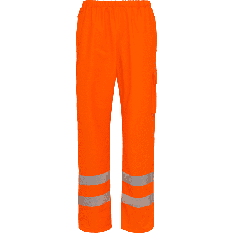 ELKA Dry Zone Visible Waist Trousers 022401R #colour_hi-vis-orange