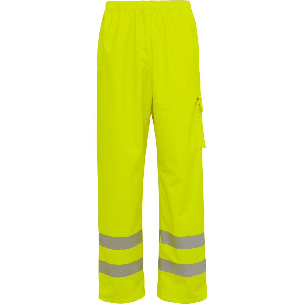 ELKA Securetech Multinorm PU Waist Trousers 022450R #colour_hi-vis-yellow