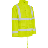 ELKA Dry Zone Visible Jacket 026300R #colour_hi-vis-yellow