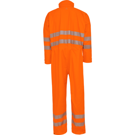 ELKA Dry Zone Visible Coverall 028003R #colour_hi-vis-orange