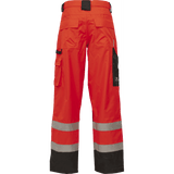 ELKA Visible Xtreme Waist Trousers 082400R #colour_hi-vis-red-black