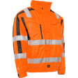 ELKA Visible Xtreme 2-In-1 Bomber Jacket 086101R #colour_hi-vis-orange-black