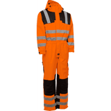  ELKA Visible Xtreme Thermal Coverall 088000R #colour_hi-vis-orange-black