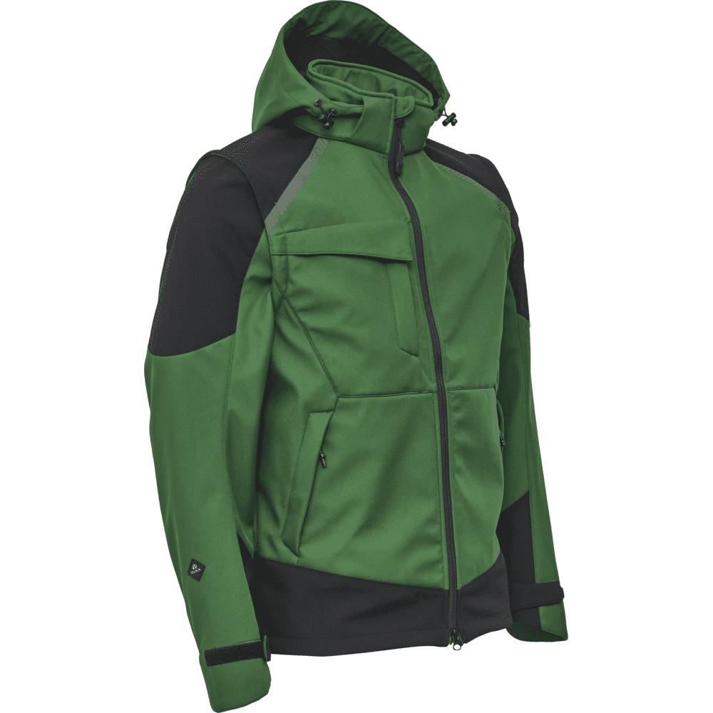 ELKA Working Xtreme Softshell Jacket 117300 #colour_green-black