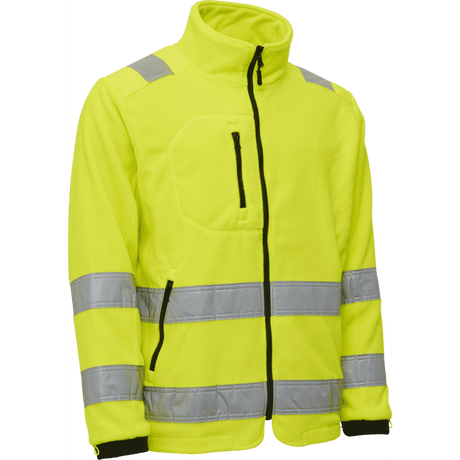 ELKA Visible Xtreme Zip-in Fleece 150014R #colour_hi-vis-yellow