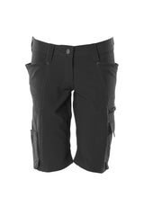 Mascot Accelerate Ladies Pearl Fit Stretch Shorts #colour_black