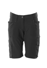 Mascot Accelerate Ladies Diamond Fit Stretch Shorts #colour_black