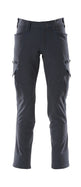 Mascot Accelerate Ultimate Stretch Trousers with Thigh Pockets - Dark Navy #colour_dark-navy