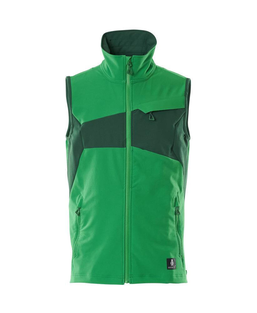 Mascot Accelerate Ultimate Stretch Lightweight Gilet #colour_grass-green-green