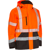 ELKA Visible Xtreme Stretch Jacket 186000R #colour_hi-vis-orange-black