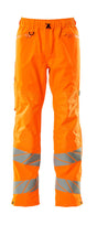 Mascot Accelerate Safe Over Trousers with Lightweight Lining #colour_hi-vis-orange