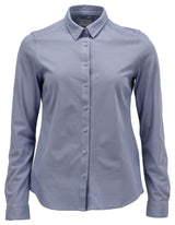 Mascot Frontline Classic Ladies Fit Stretch Shirt #colour_light-blue