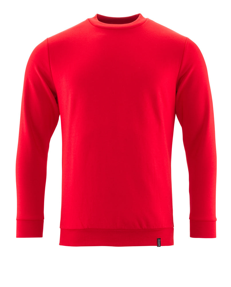 Mascot Crossover Modern Fit Sweatshirt with ProWash Technology #colour_traffic-red