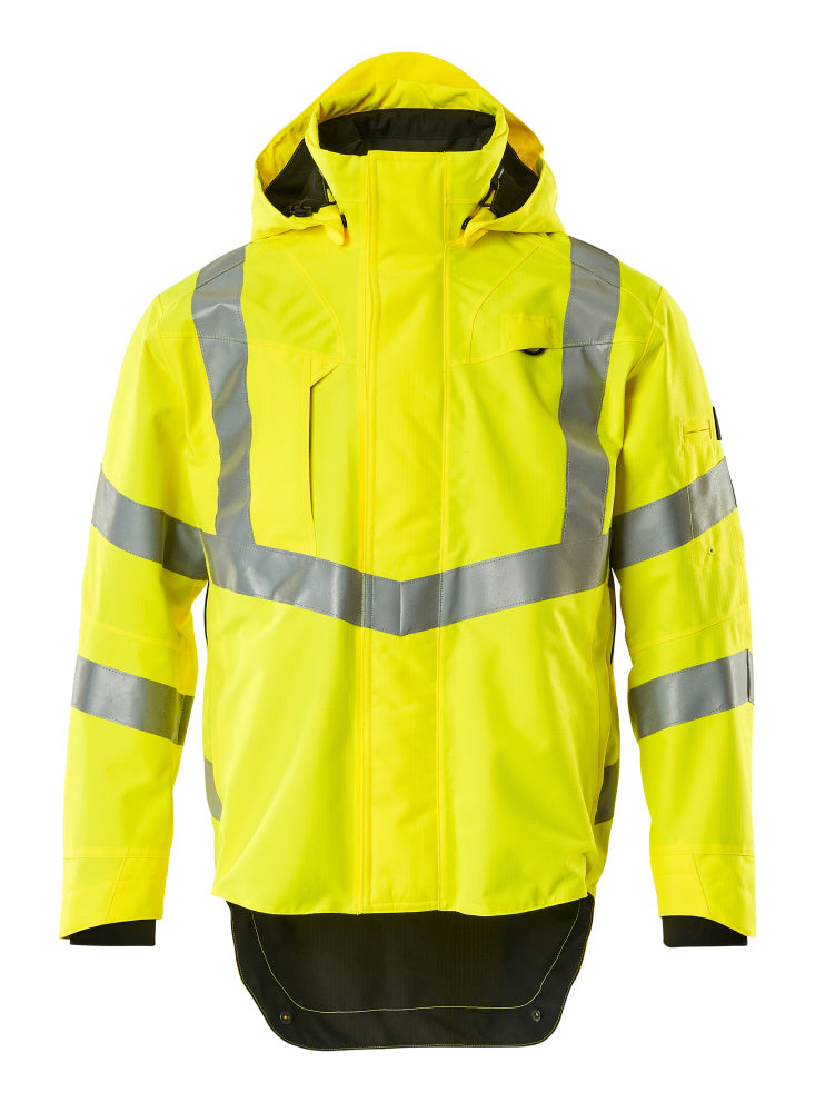 Mascot Safe Supreme Harlow Outer shell jacket #colour_hi-vis-yellow