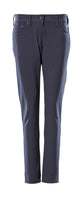 Mascot Frontline Ladies Diamond Fit Stretch Light Trousers #colour_dark-navy