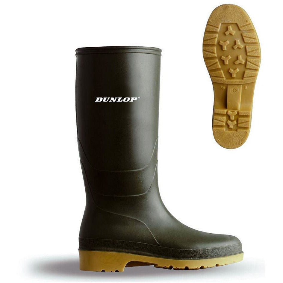 Dunlop Dull Child Wellington Boots