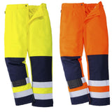 Portwest Seville Hi-Vis Contrast Work Trousers