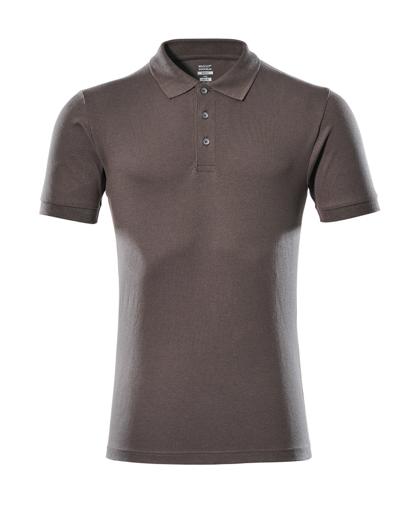 Mascot Crossover Bandol Polo Shirt - Dark Anthracite #colour_dark-anthracite