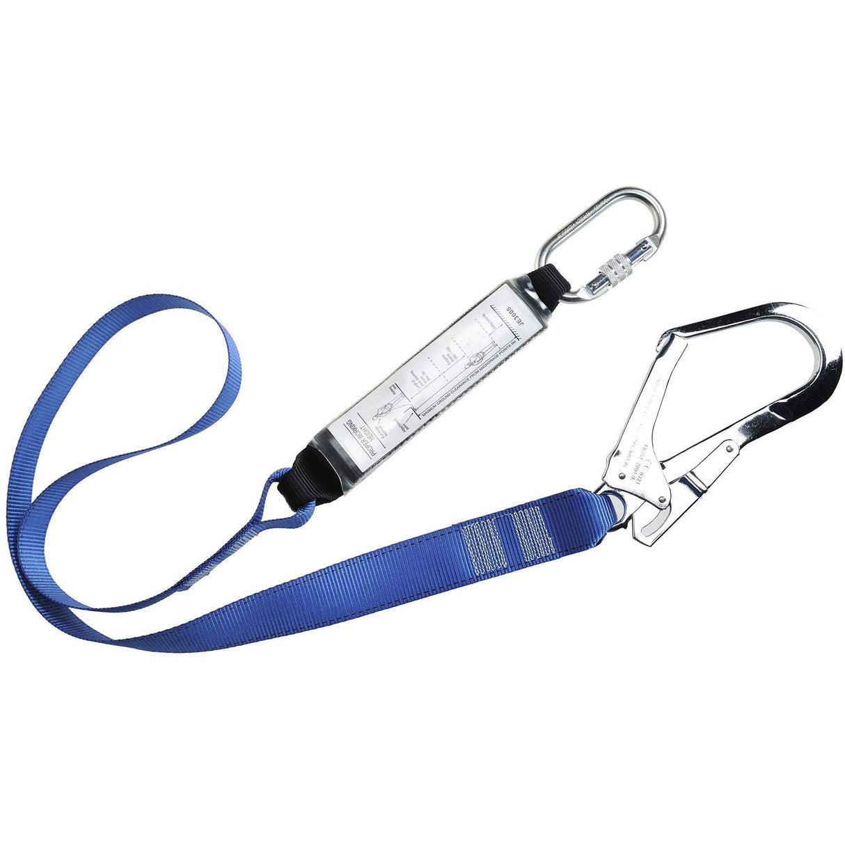 Portwest Webbing Lanyard With Shock Absorber