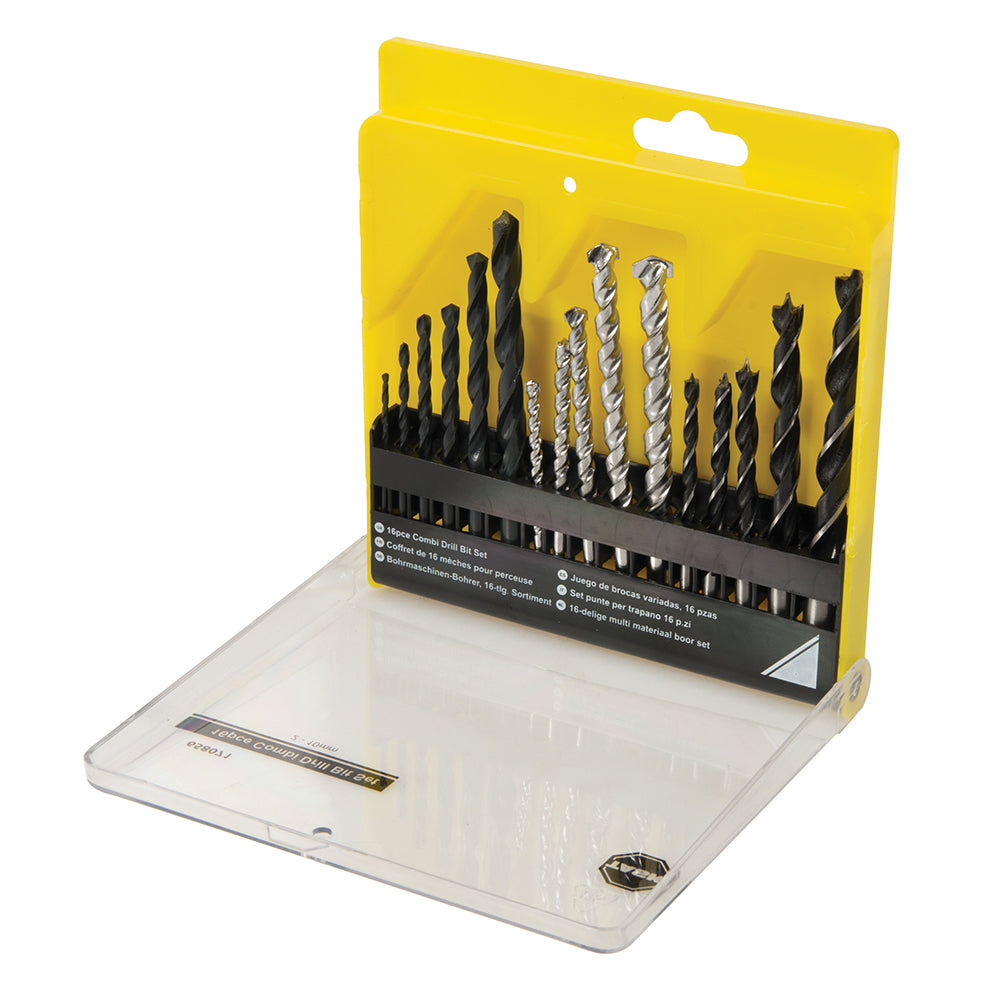 Task Combi Drill Bit Set 16Pce