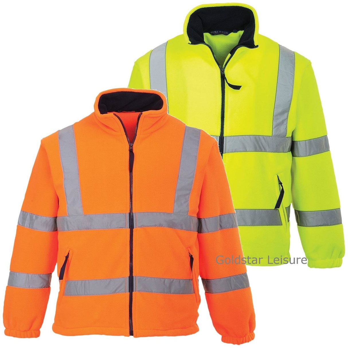 Portwest Hi-Vis Mesh Lined Fleece