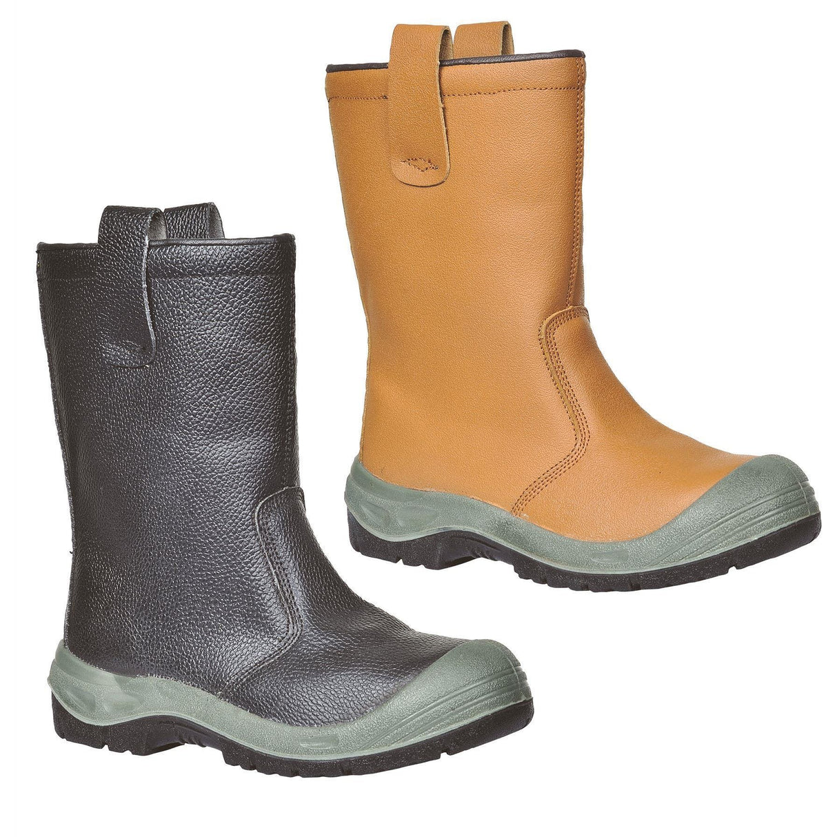 Portwest Steelite Rigger Safety Boot S1P CI (With scuff cap)