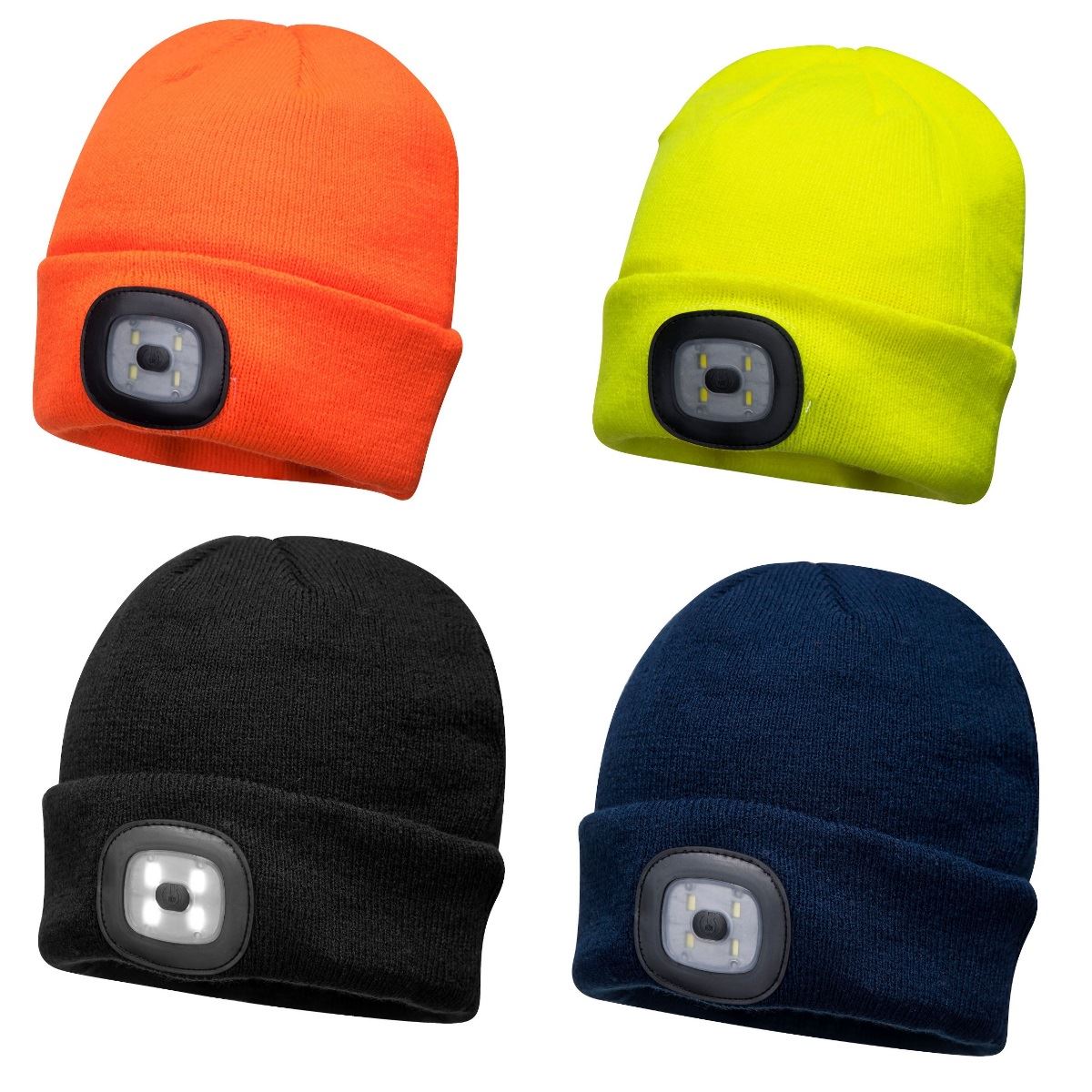 Portwest Beanie USB Rechargeable LED Head Light