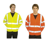 Portwest Hi-Vis Two Band & Brace Jacket