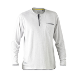 Bisley Flex & Move Long Sleeve Cotton Henley T-Shirt