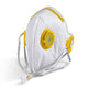 Beeswift Fold Flat P3 Mask Valved White