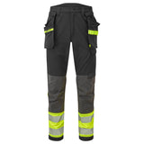 Portwest EV4 Hi-Vis Stretch Detachable Holster Class 1 Trousers