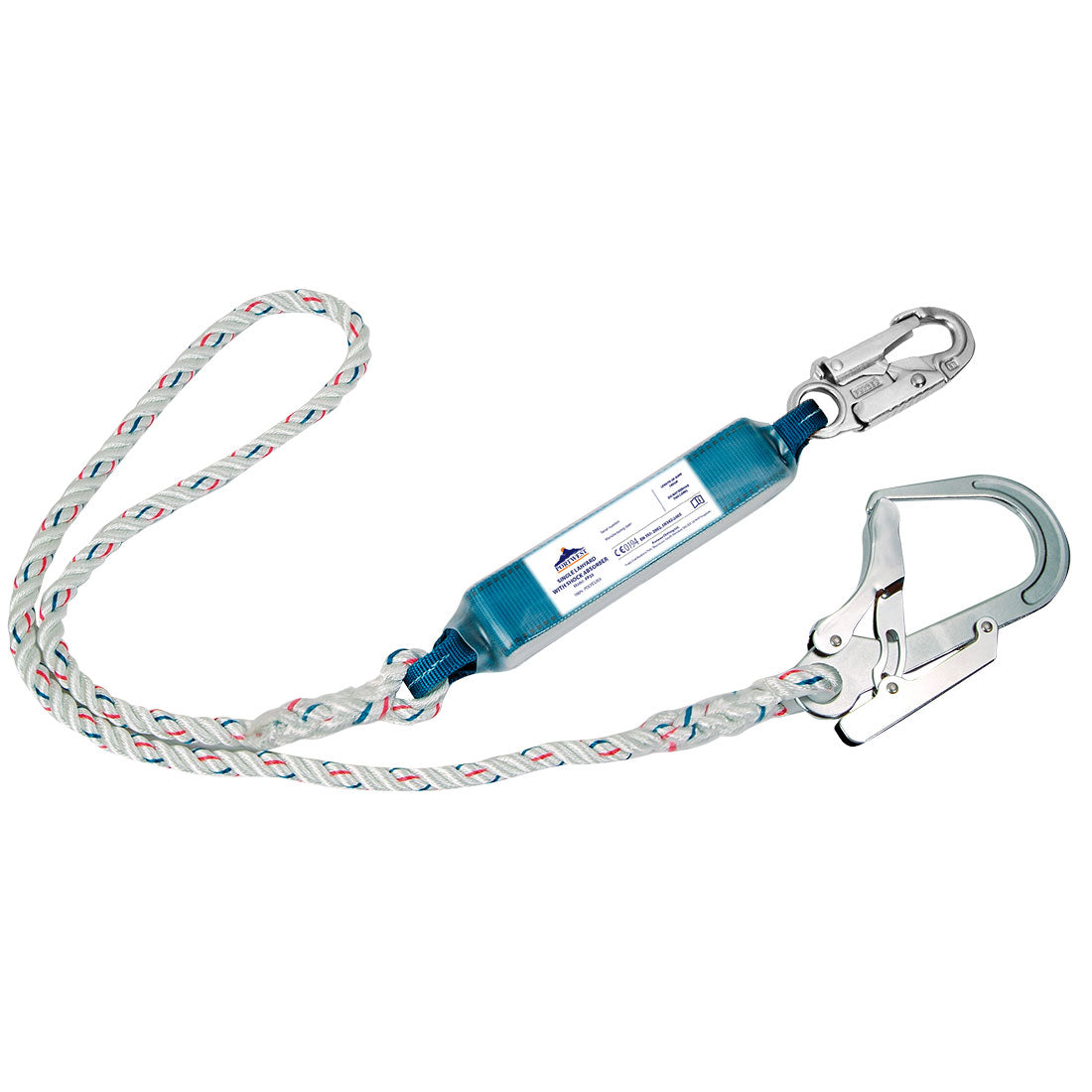 Portwest Single 1.8m Lanyard With Shock Absorber