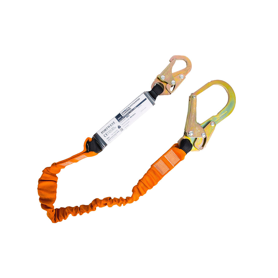 Portwest Single 140kg 1.8m Lanyard with Shock Absorber