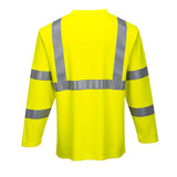 Portwest FR Hi-Vis Long Sleeve T-Shirt