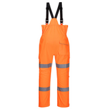 Portwest Hi-Vis Extreme Rain Bib & Brace