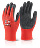 Beeswift Multi Purpose Latex Poly Glove Black