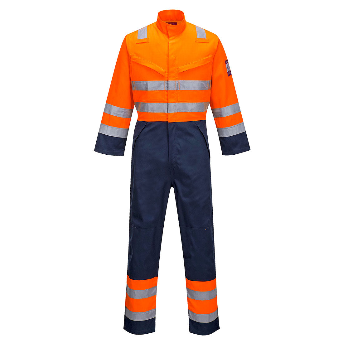 Portwest Modaflame RIS Navy/Orange Coverall