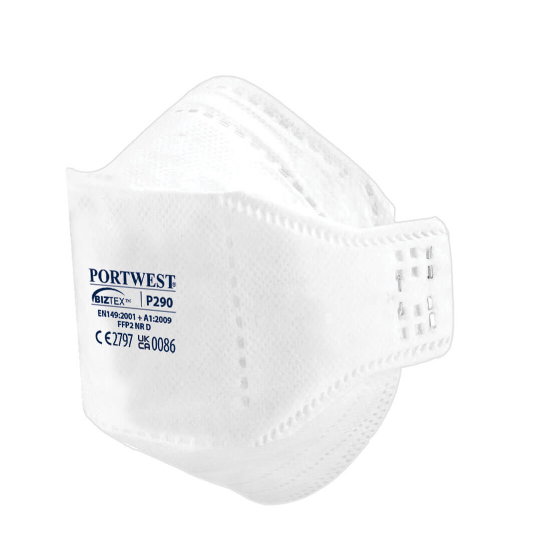 Portwest EAGLE FFP2 Dolomite Fold Flat Respirator (Pack 20)