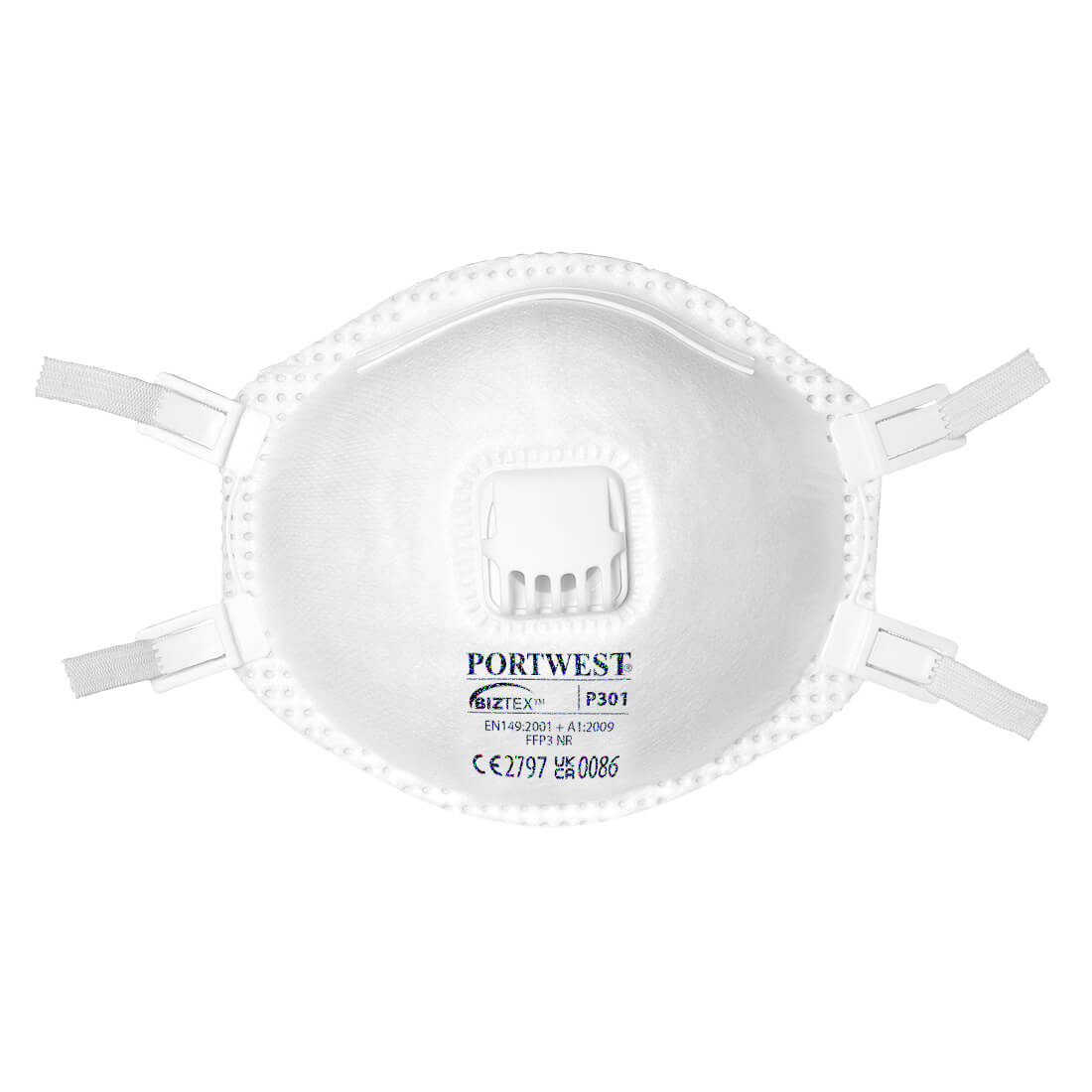 Portwest Valved Dust Mist Fume Respirator (Pack of 10)