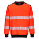 Portwest PW3 Hi-Vis Crewneck Sweatshirt