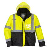 Portwest Hi-Vis Contrast Winter Bomber Jacket