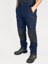 Bisley Flex & Move Stretch Utility Cargo Trousers With Kevlar® Knee Pad Pockets