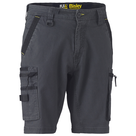 Bisley Flex & Move Stretch Utility Zip Cargo Short